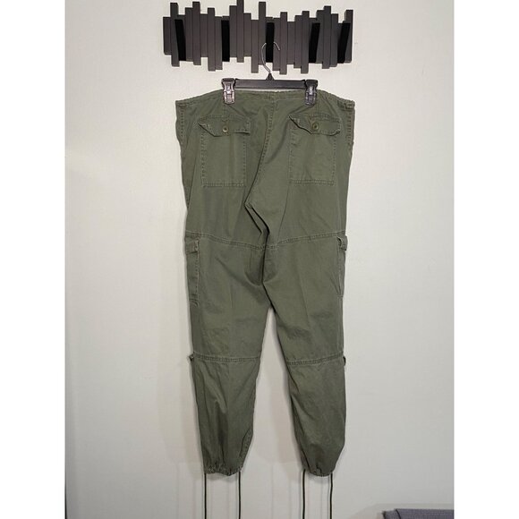 Rothco Womens 2XL Olive Green Tactical Cargo Pants With Drawstring Waist & Ankle - Picture 3 of 12